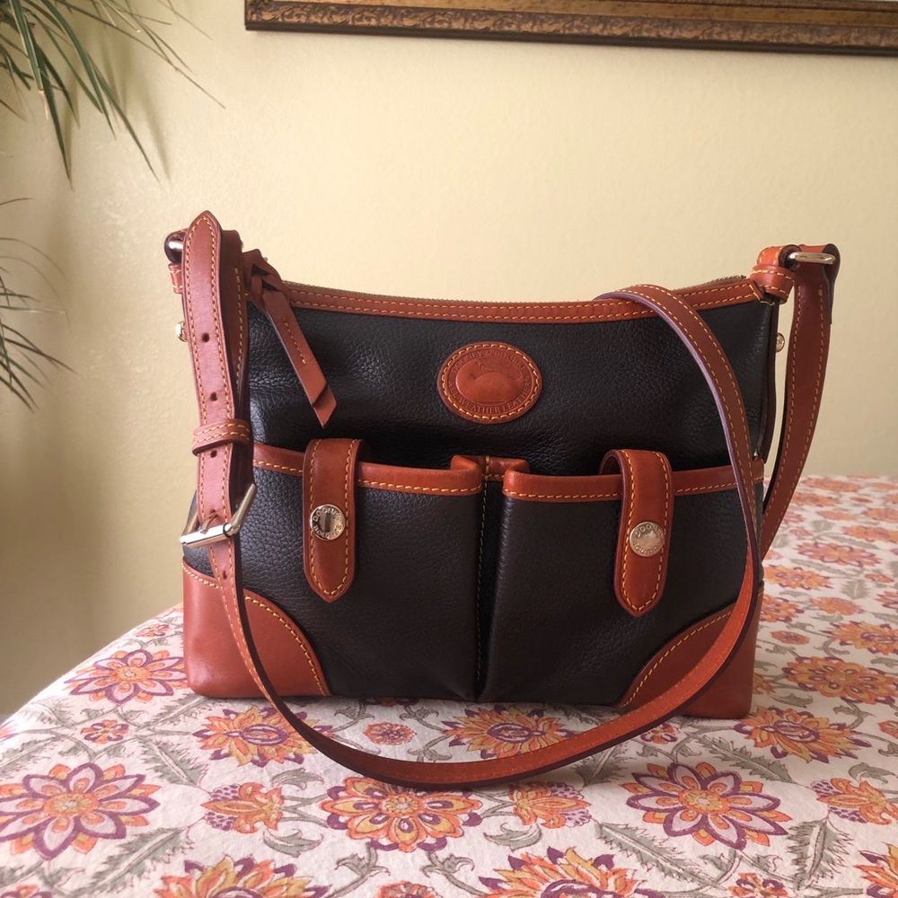Dooney & Bourke Small Letter Carrier Bag. A rare find.